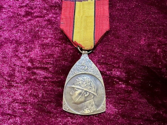 WW1 Belgian Medal 19